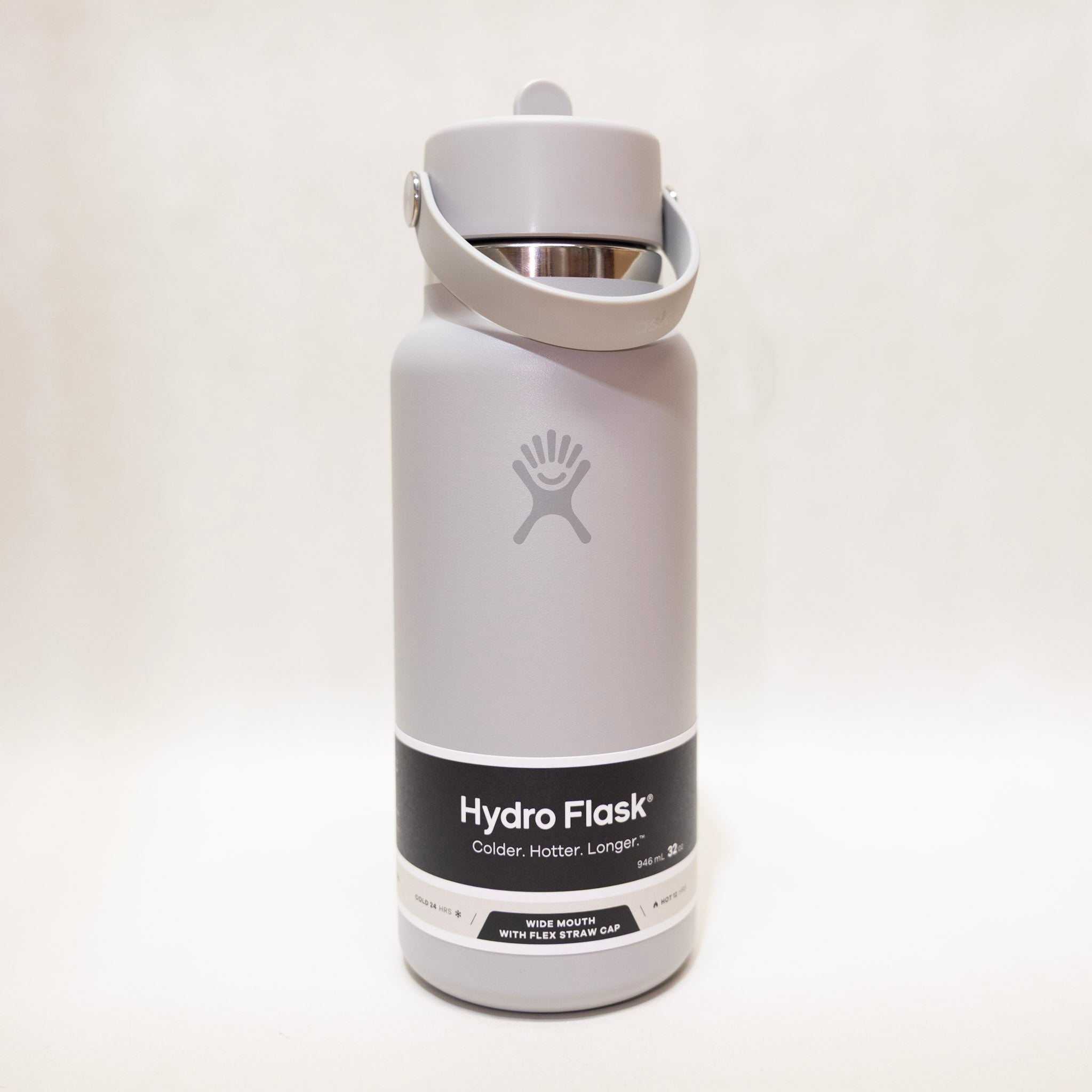 76914 Just Hike and Be Happy 32 oz Wide Mouth Tumbler with Flex Straw Cap by Hydro Flask