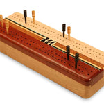 Wood Cribbage Board by Heartwood Creations Inc. (13 Designs)