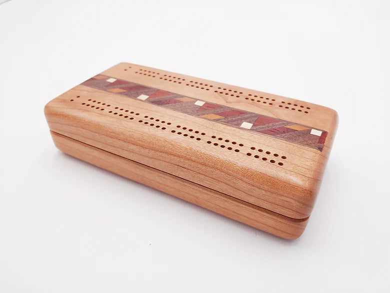 Wood Cribbage Board by Heartwood Creations Inc. (13 Designs)