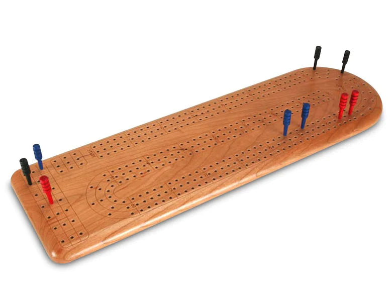 Wood Cribbage Board by Heartwood Creations Inc. (13 Designs)