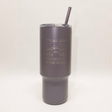 84724 All Good Engraved Recharge 30 Oz Tumbler by Montana Gift Corral Volcanic Glass