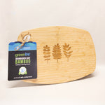 Leaves Medium Greenlite Utility Board by Montana Gift Corral