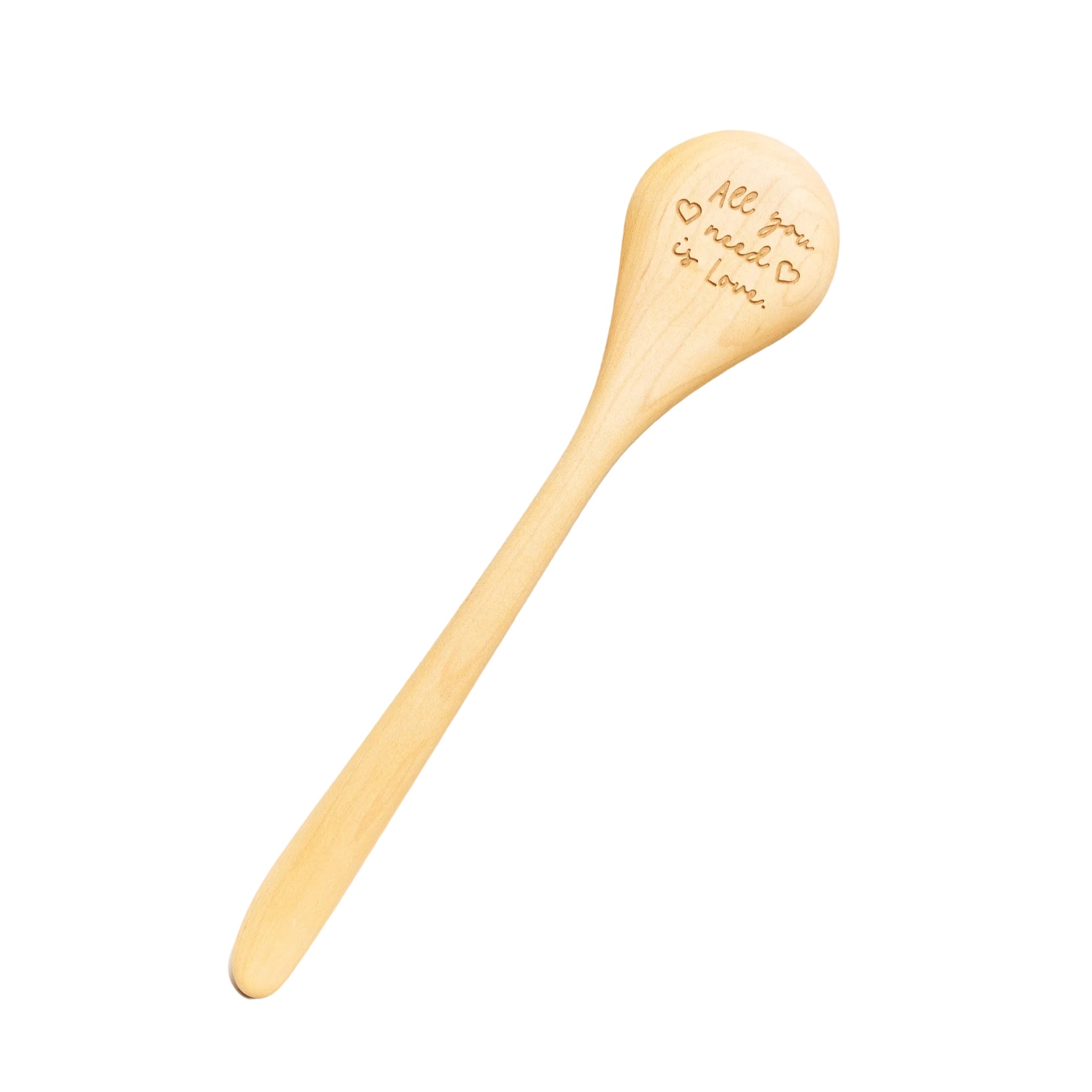 Dickinson Woodworking Round Wood Spoon