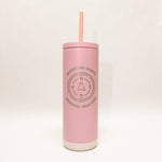 Adventure Awaits Bozeman Maker 20 oz Sip Tumbler by Montana Gift Corral Matte Candy Blush