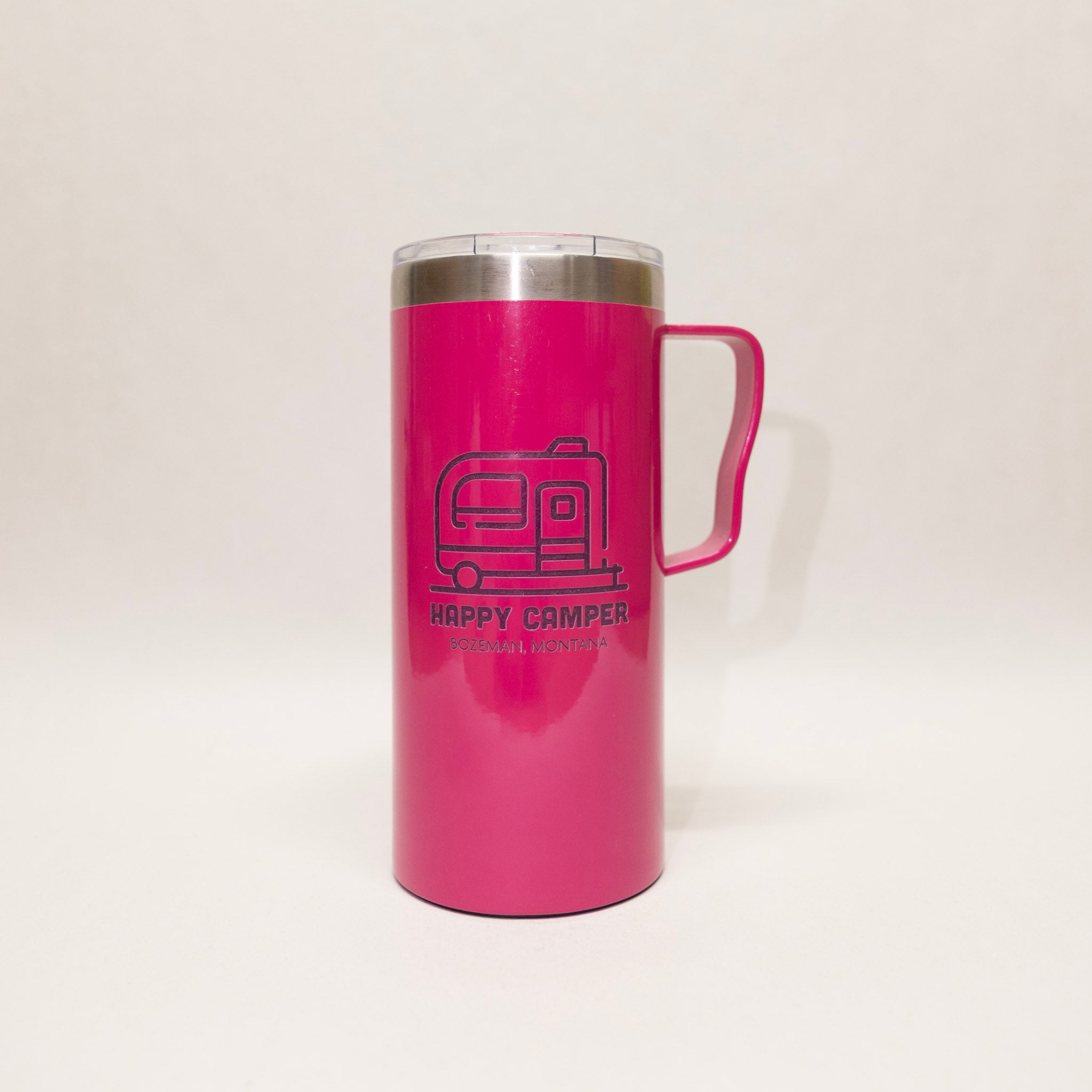 Happy Camper Bozeman Pure 18oz Coffee Mug by Montana Gift Corral