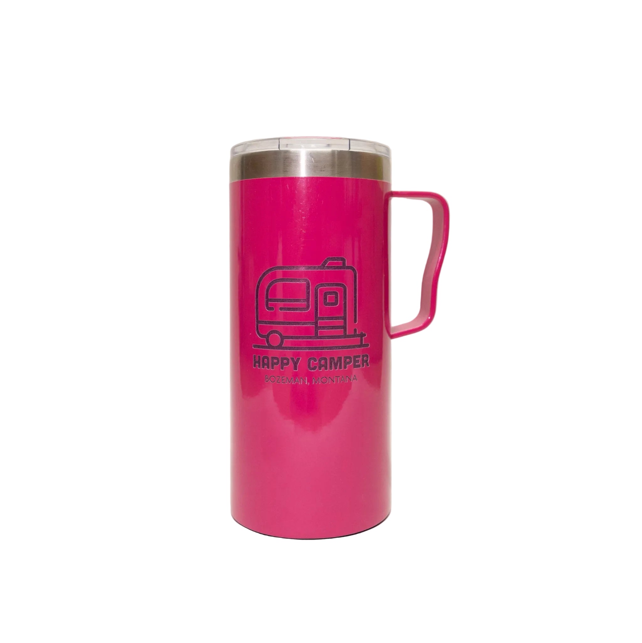 Happy Camper Bozeman Pure 18oz Coffee Mug by Montana Gift Corral
