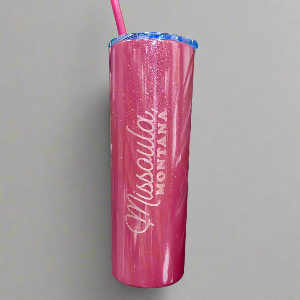 Missoula Montana Skinny Tumbler by Montana Gift Corral