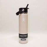 Oat 24 oz Wide Mouth Tumbler with Flex Straw Cap by Hydro Flask