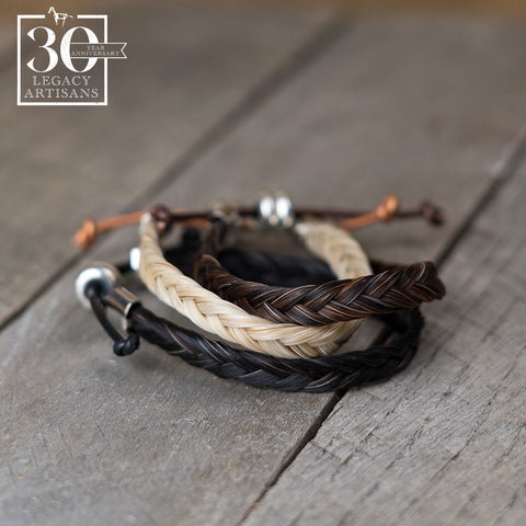 Men's Horse Hair Jewelry Bracelet