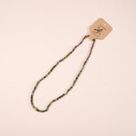 African Turquoise and Silver Pendant Gemstone Necklace