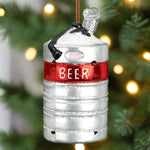 Aluminum Beer Keg Ornament