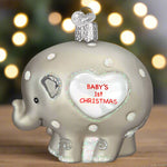 Baby's First Elephant Ornament