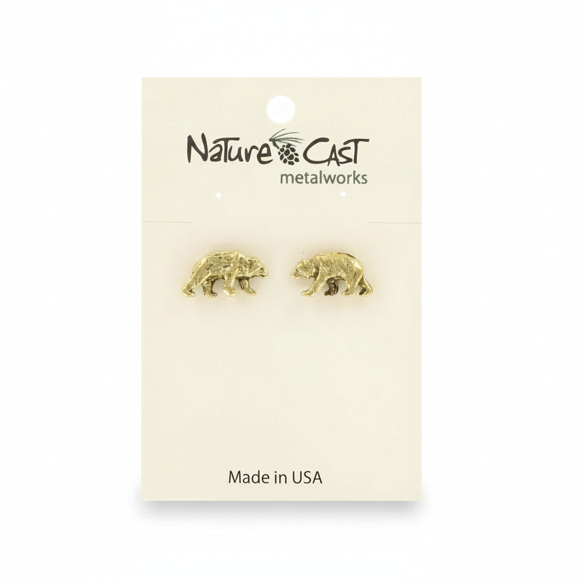 Post Earrings by Nature Cast Metalworks (25 Styles)