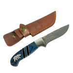Fixed Blade Knife with Sheath by Buffalo Knives (8 Styles)
