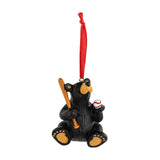 Bearfoots Baseball Bear Ornament by Jeff Fleming