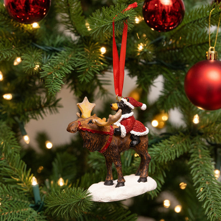 Bearfoots Bear Claus Ornament