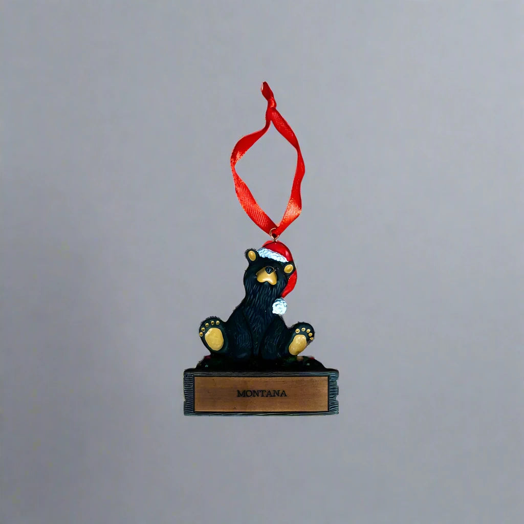 Bearfoots Magnetic Montana Ornament by Jeff Fleming (21 Styles)
