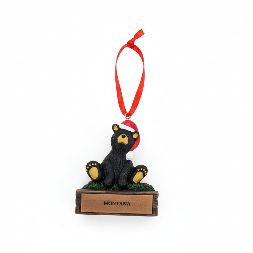Bearfoots Magnetic Montana Ornament by Jeff Fleming (21 Styles)