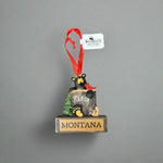 Bearfoots Magnetic Montana Ornament by Jeff Fleming (21 Styles)