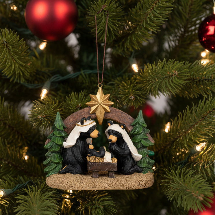 Bearfoots Beartivity Ornament by Jeff Fleming