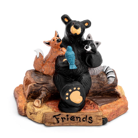 Bearfoots Friends Figurine by Jeff Fleming