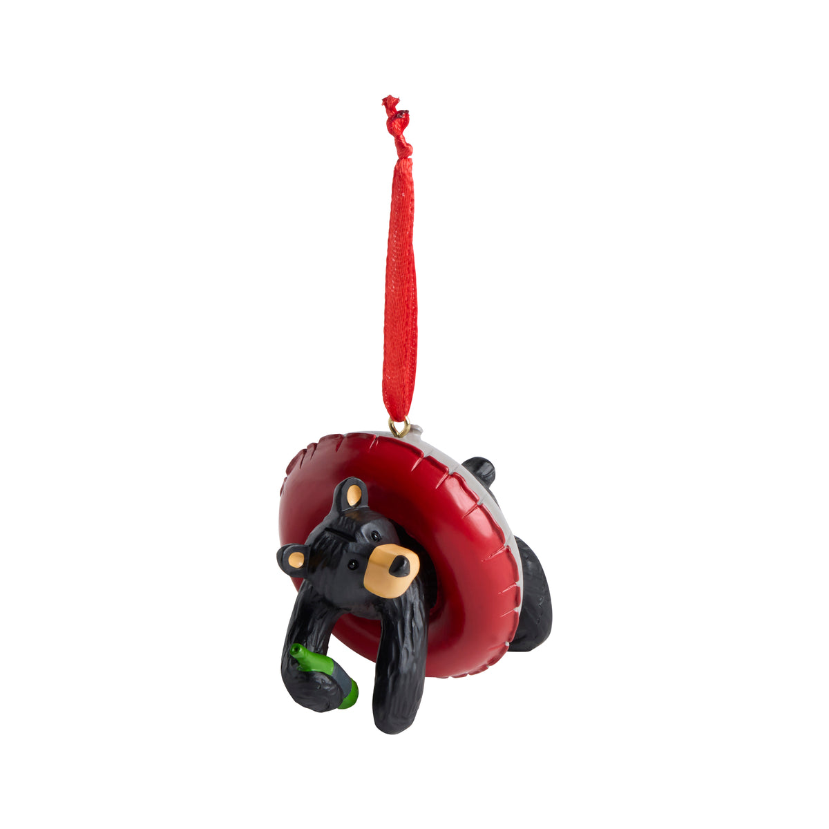 Bearfoots Poolside Bear Ornament