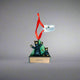 Bearfoots Magnetic Montana Ornament by Jeff Fleming (21 Styles)