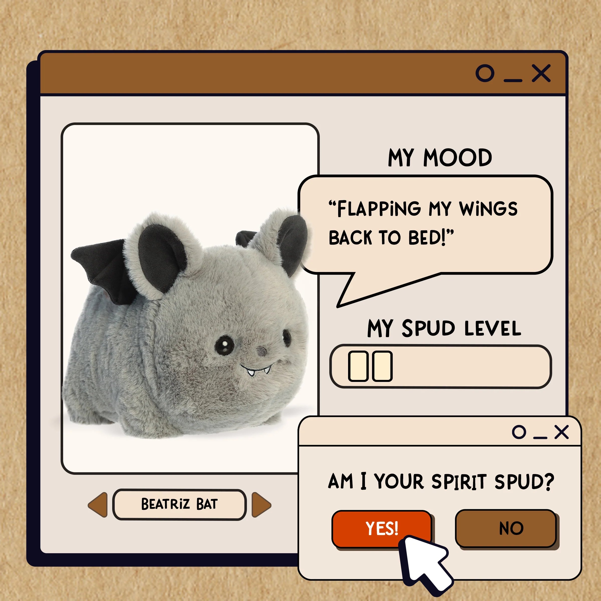Beatriz Bat Spudster by Aurora World