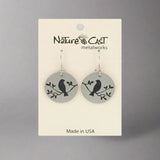 Wildlife Dangle Earrings by Nature Cast Metalworks (29 Styles)