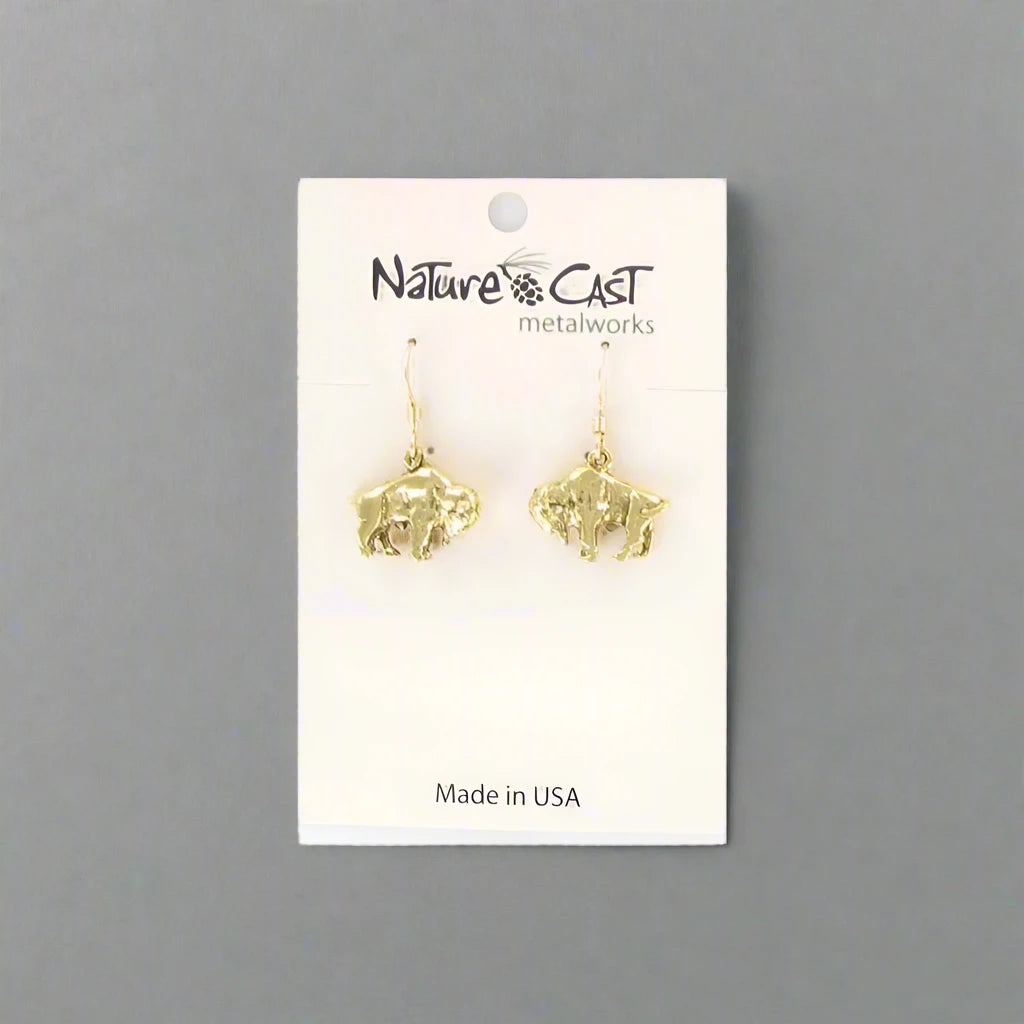 Wildlife Dangle Earrings by Nature Cast Metalworks (29 Styles)