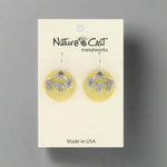 Wildlife Dangle Earrings by Nature Cast Metalworks (29 Styles)