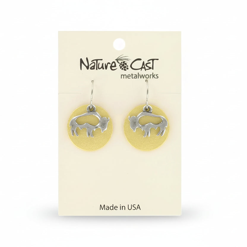 Wildlife Dangle Earrings by Nature Cast Metalworks (29 Styles)