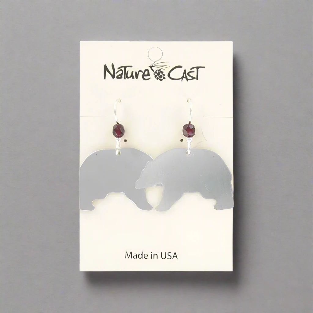 Wildlife Dangle Earrings by Nature Cast Metalworks (29 Styles)