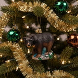 Black Bear Ornament by Old World Christmas