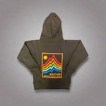 Black Seventies Screen Resort Youth Montana Hoodie by Lakeshirts (4 sizes)
