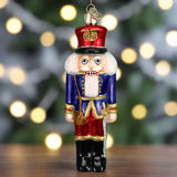Blue Coat Nutcracker Ornament by Old World Christmas