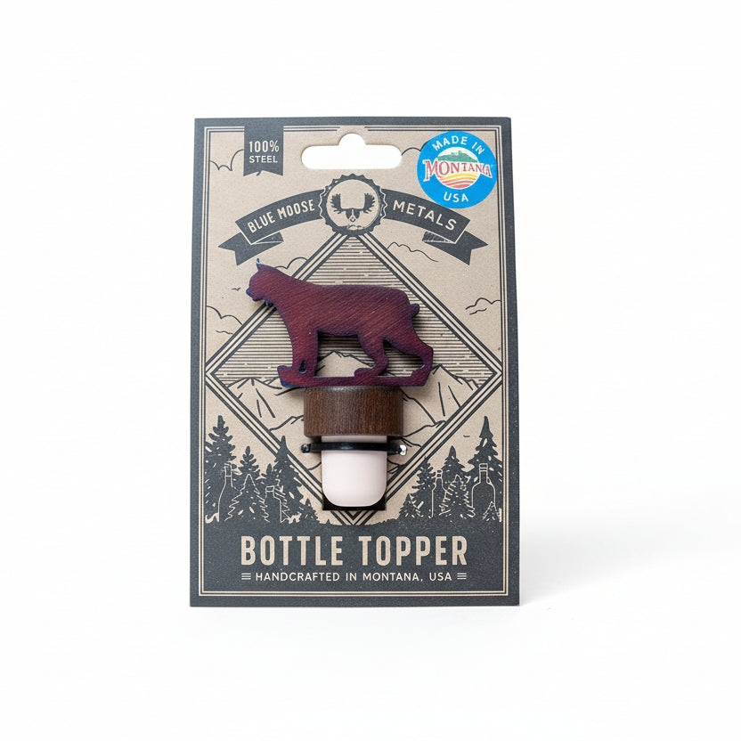 Bottle Topper by Blue Moose Metals (18 Styles)