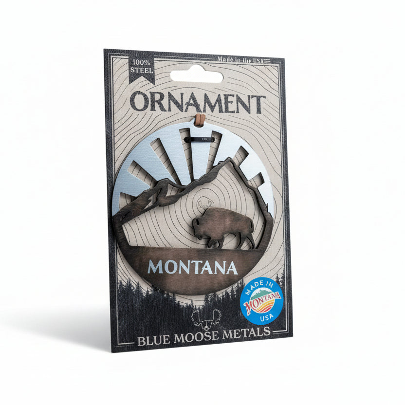 Bison Montana Ornament