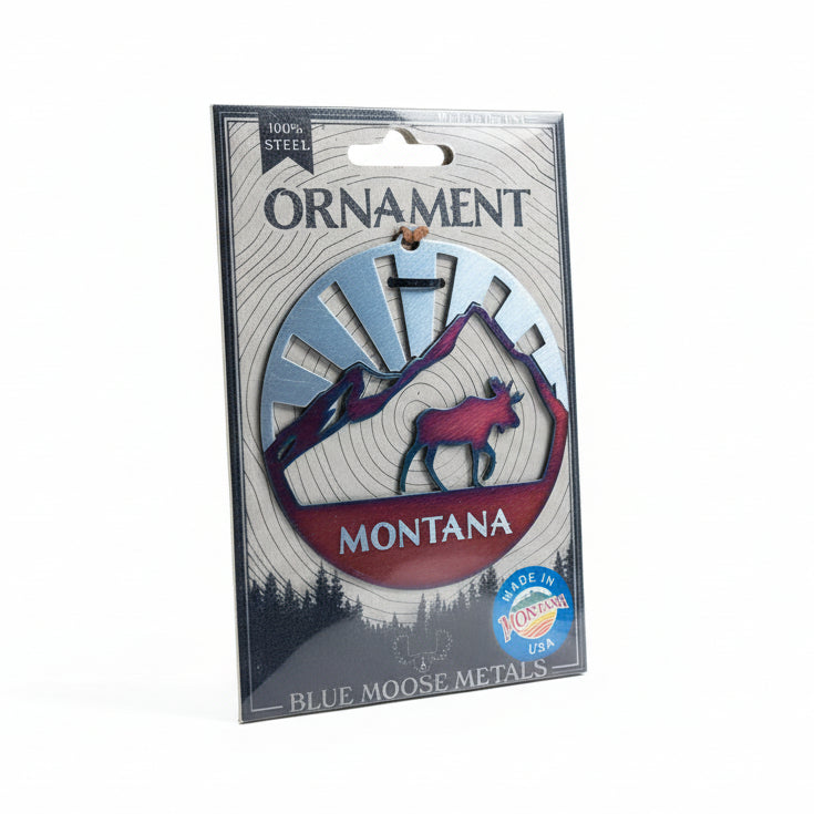 Moose Montana Ornament