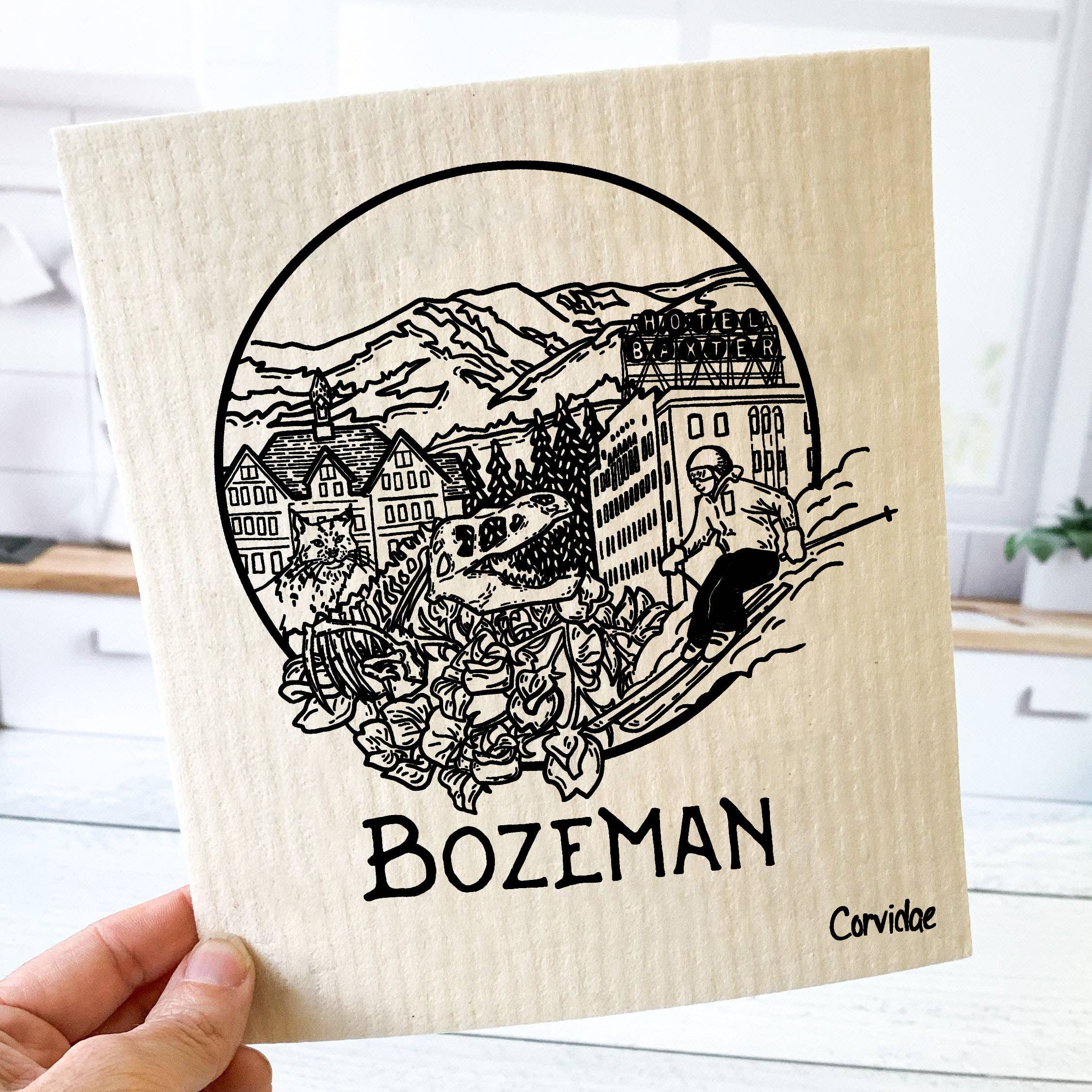 Montana Made Bozeman Montana Swedish Dish Cloth