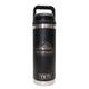 Bozeman Banner Engraved YETI Rambler 18 oz Bottle with Chug Cap by Montana Gift Corral black