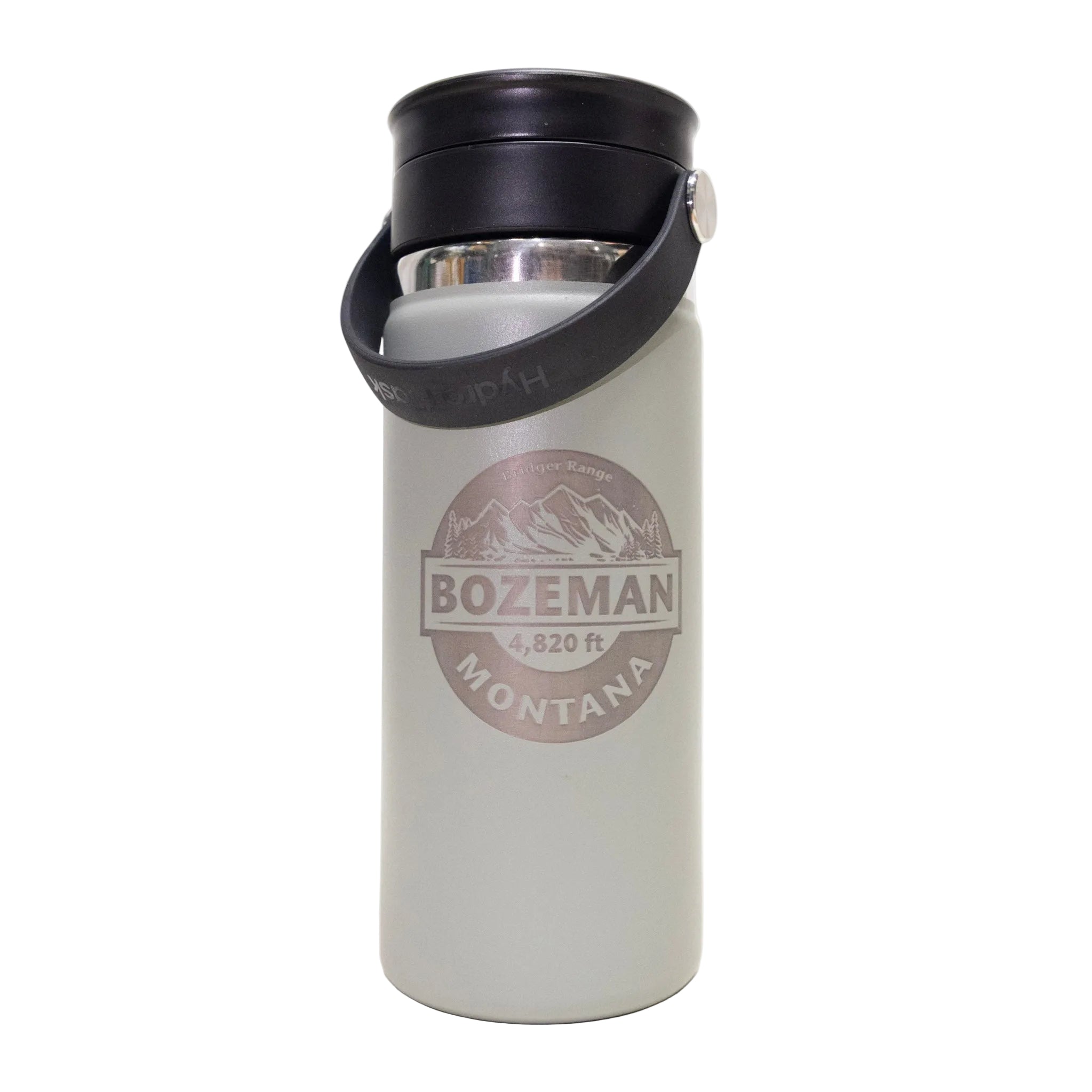 Bozeman Bridger Mountains 16 oz Wide Mouth Flex Tumbler with Sip Lid by Hydro Flask