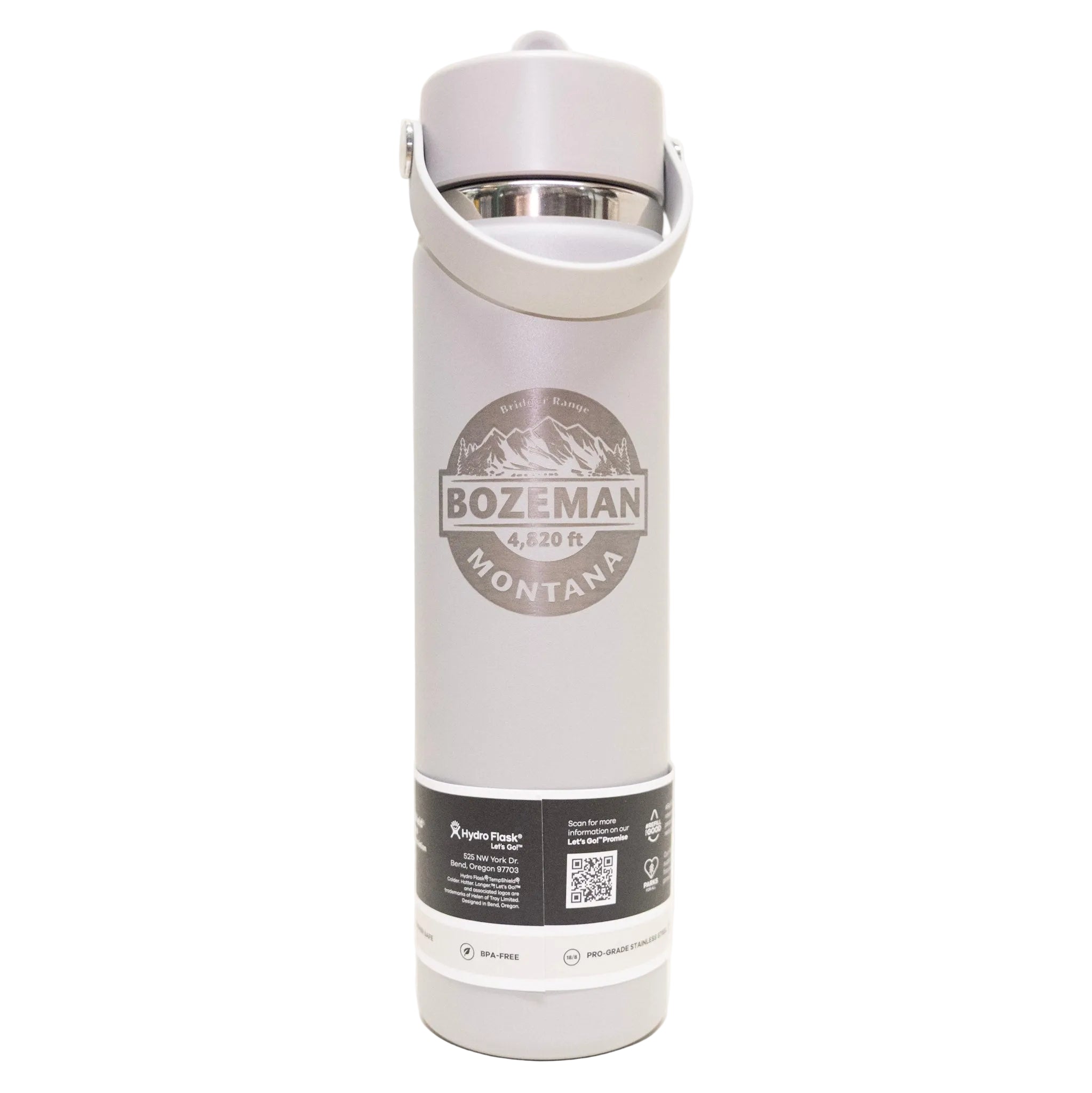 Bozeman Bridger Range 24 oz Birch Wide Mouth Tumbler with Flex Straw Cap by Hydro Flask