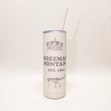 Bozeman Landmarks 360 Engraved Soft Matte Tumbler by Montana Gift Corral