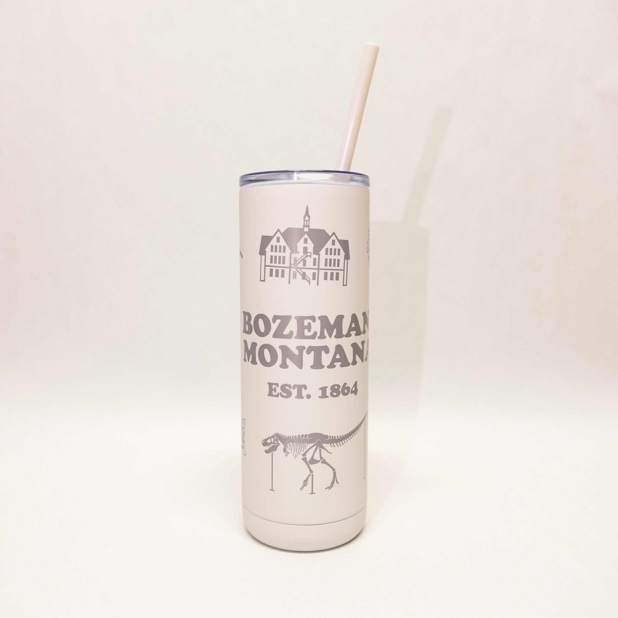 Bozeman Landmarks 360 Engraved Soft Matte Tumbler by Montana Gift Corral