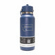 Bozeman Montana Outline with Heart 32 oz Harbor Blue Wide Mouth Tumbler with Flex Straw Cap by Hydro Flask