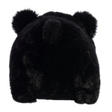 Black Beat stuffed animal's behind