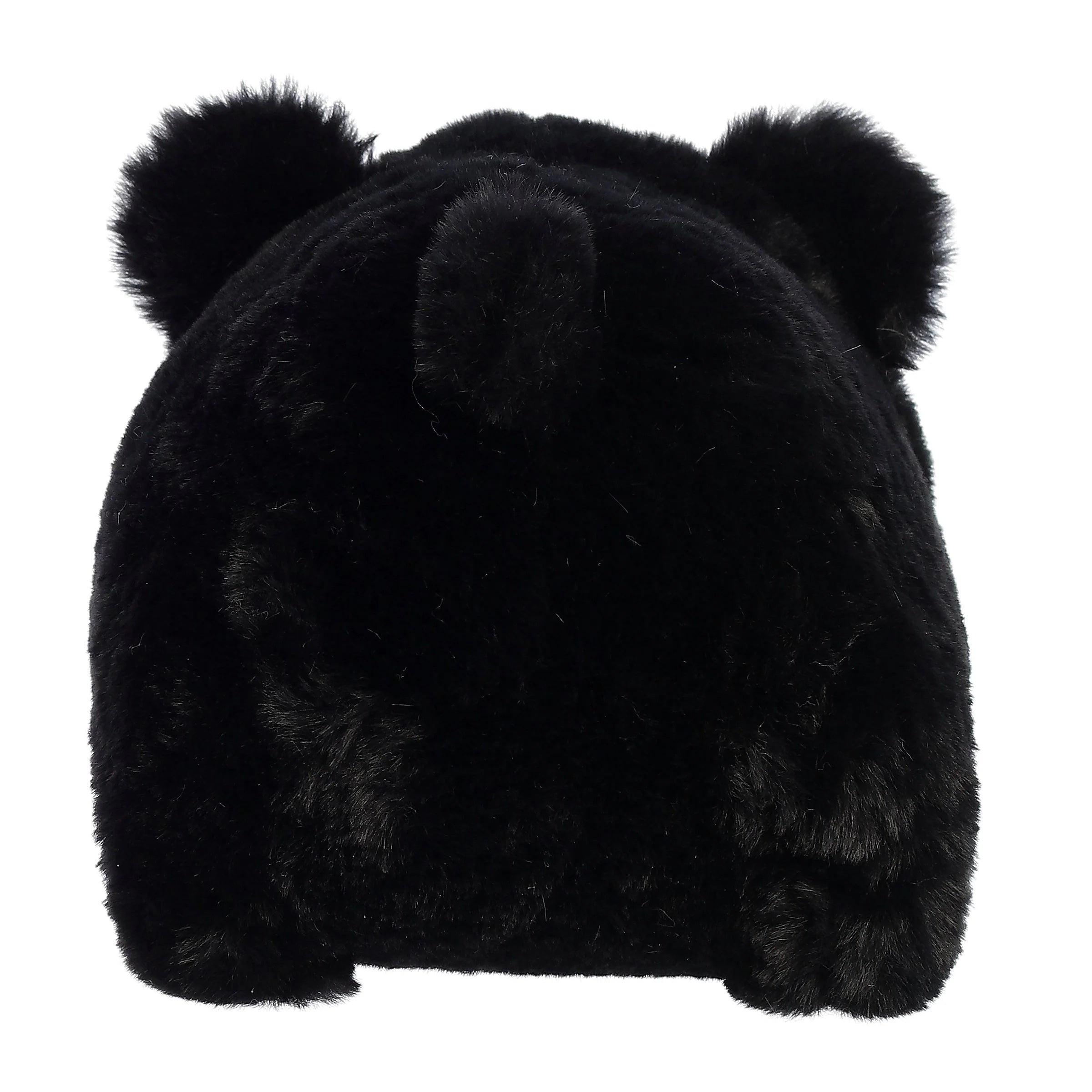Black Beat stuffed animal's behind