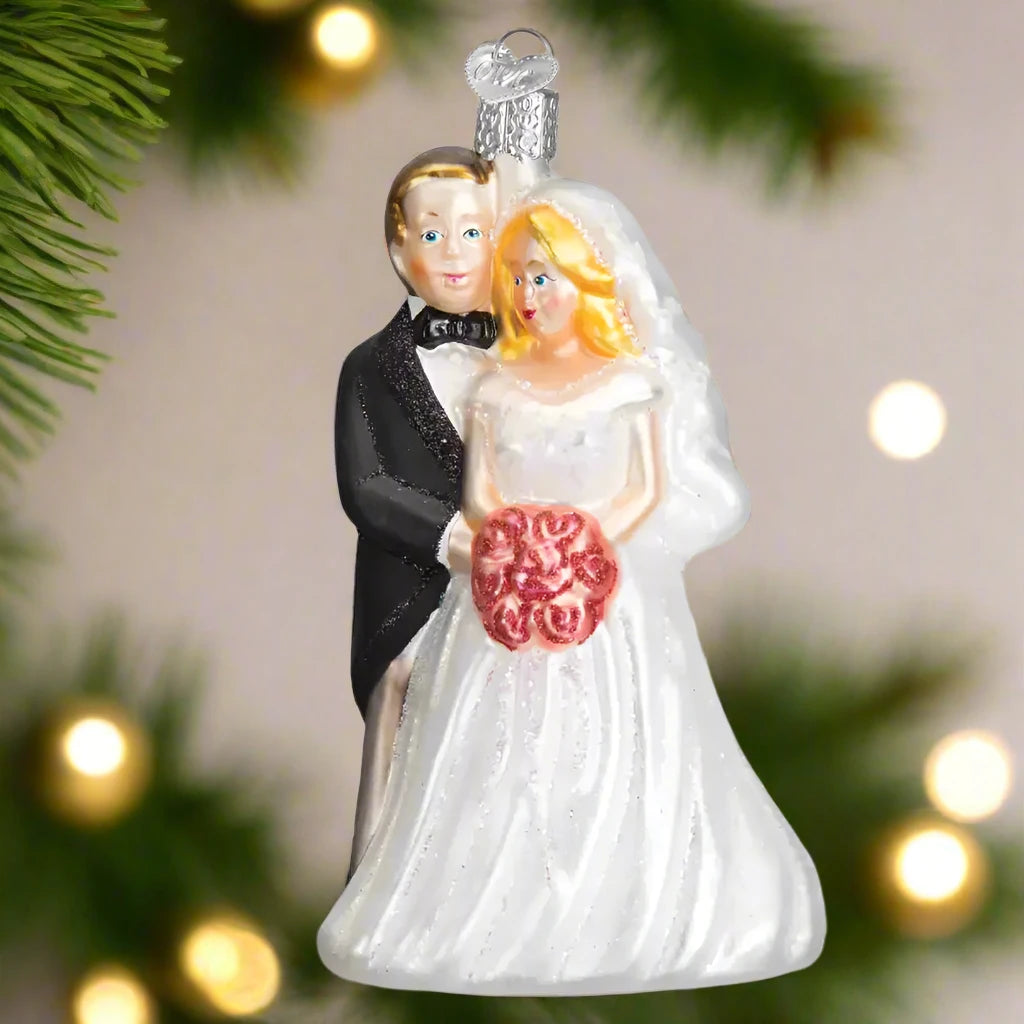 Wedding Ornament by Old World Christmas (5 Styles)
