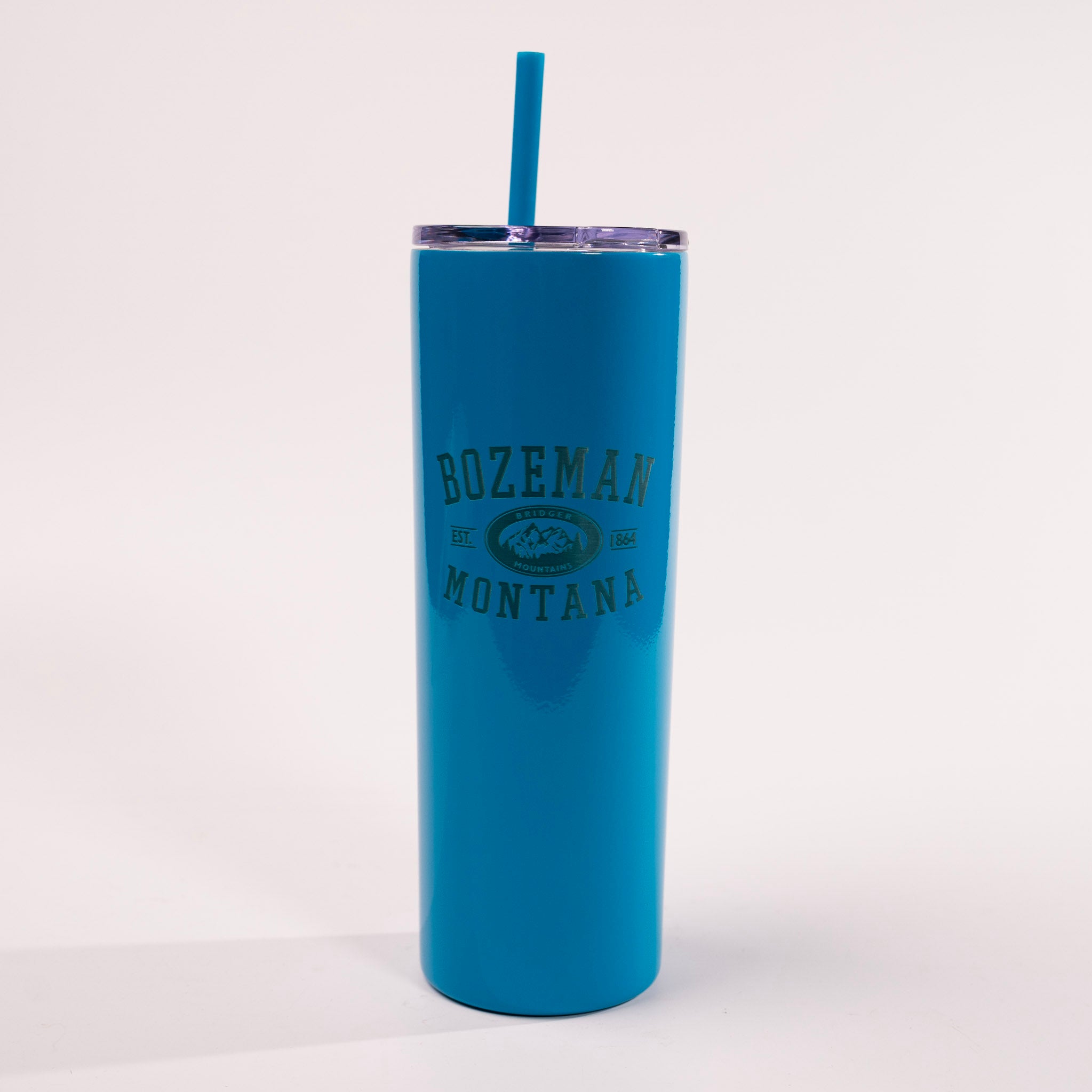 Bridger Mountains Skinny Tumbler by Montana Gift Corral